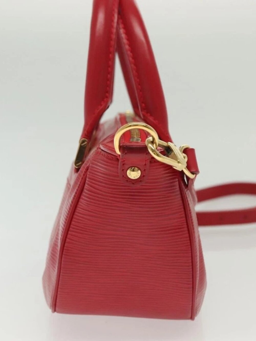 LOUIS VUITTON Epi Danura PM Hand Bag 2way Red M5891E LV - Picture 4 of 16